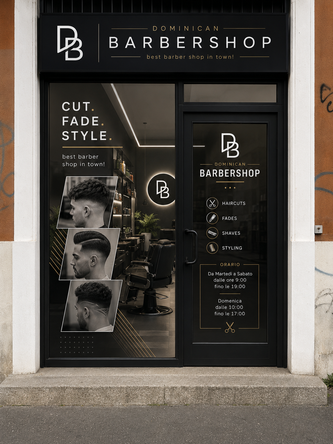 Atmosfera di Dominican Barber Shop Milano